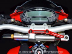 Ducabike Halter fr hlins Lenkungsdmpfer Ducati Monster 696 / 1100 / S
